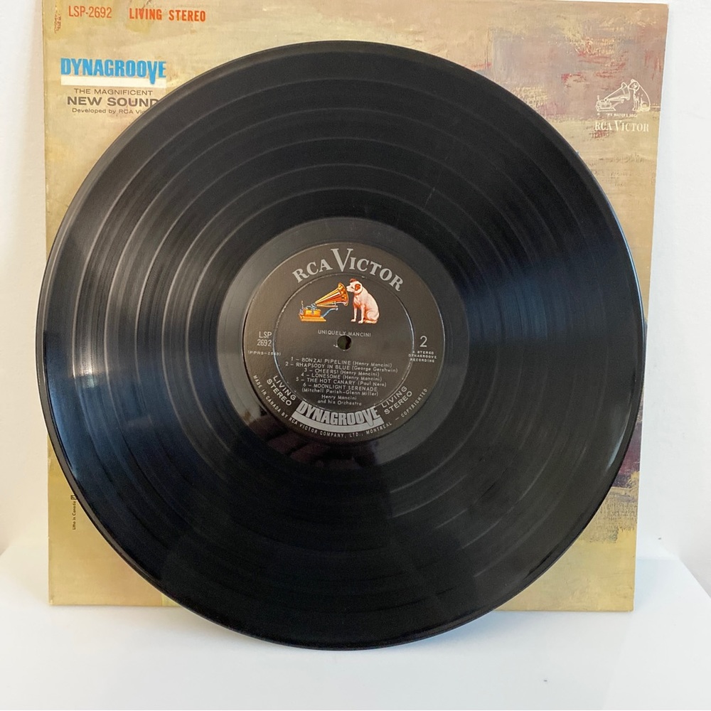 HENRY MANCINI : UNIQUELY MANCINI LP RCA LIVING STEREO LSP 2692 - Picture 3 of 4